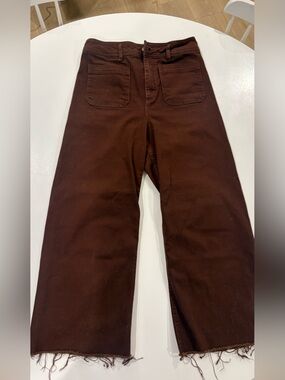 Everly  Dark Brown Chino Pants